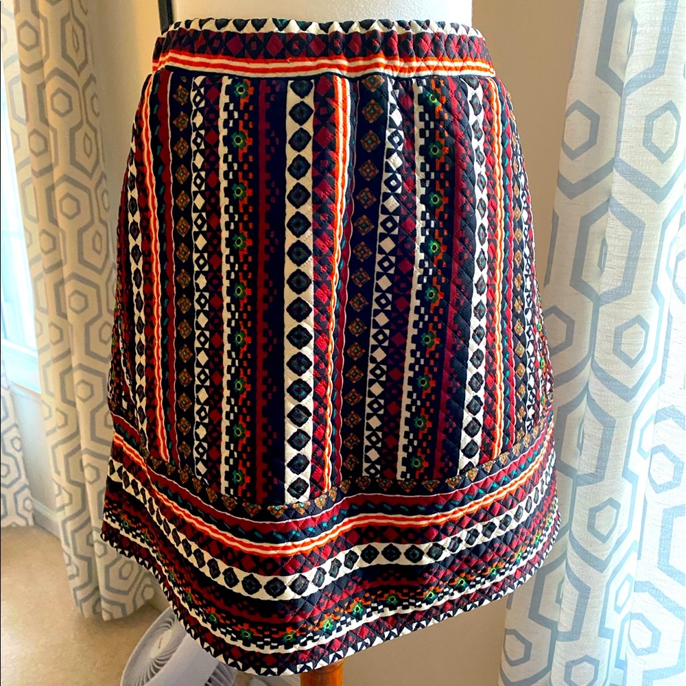 skirt with a fun flair and print!